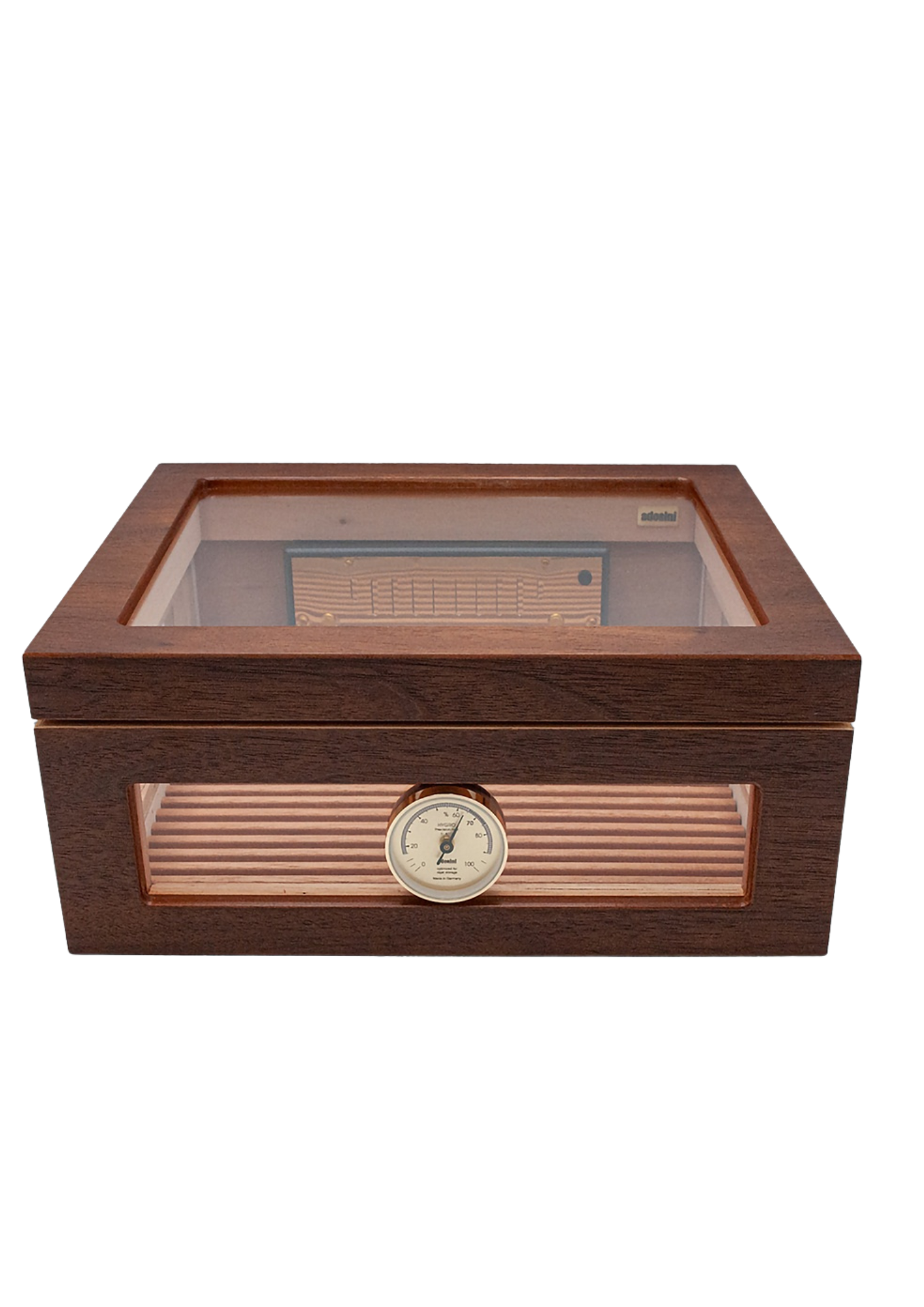 Humidor Adorini Treviso Walnut Deluxe