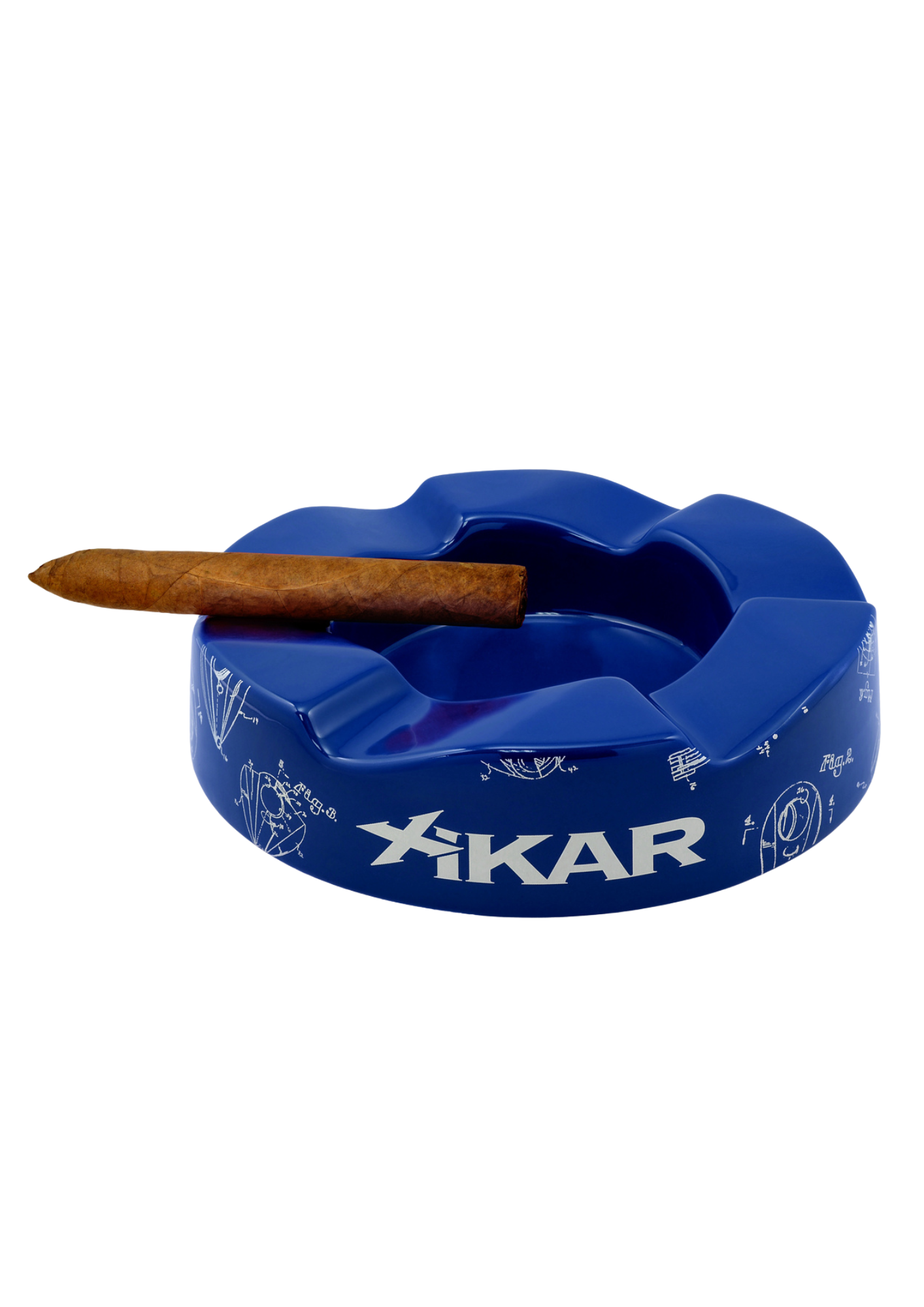 Cendrier Xikar Wave (bleu)