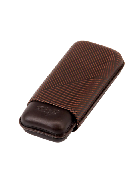 Davidoff Etui R-2 Cuir Brun