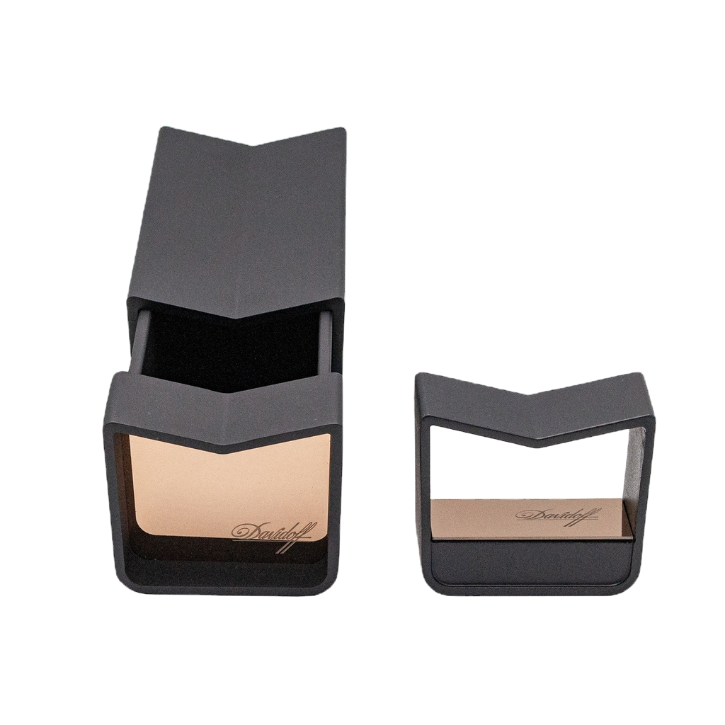 Davidoff Cendrier Coulissant Noir et Or