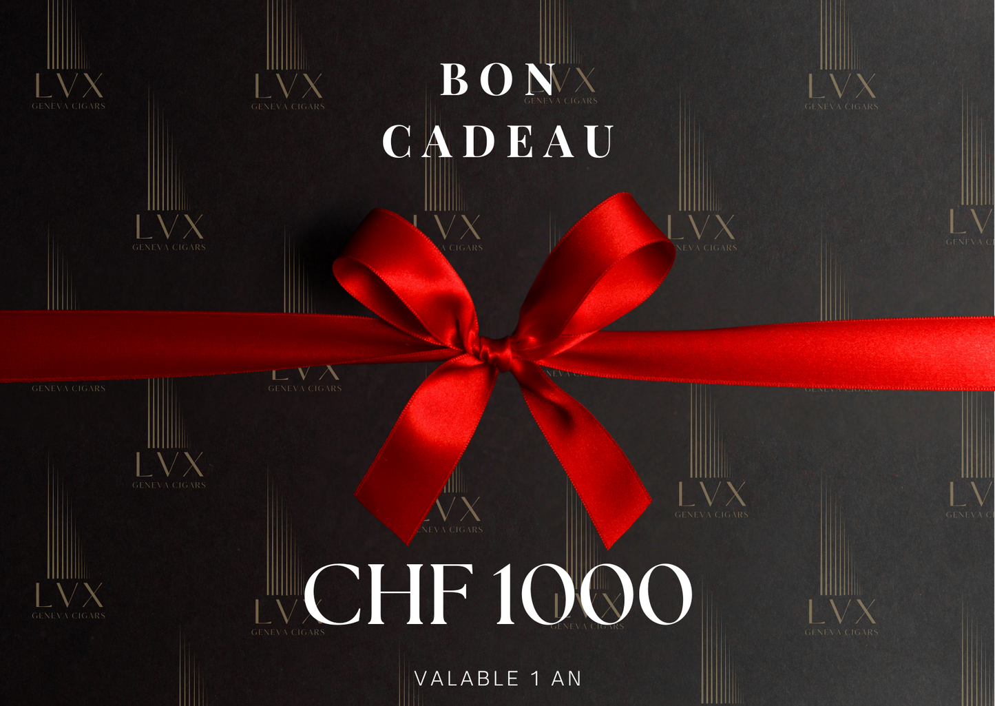 CARTE CADEAU - CHF 1000