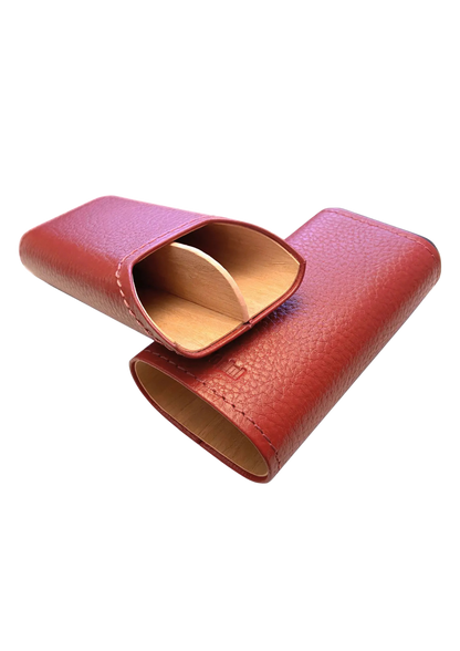 Étui Adorini Cigar Case 2-3  Red