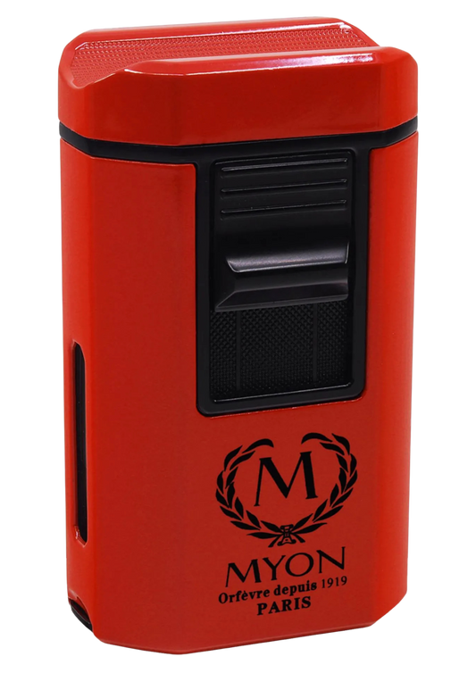 Briquet/coupe-cigare Myon 4-Jet Punch & Cutter