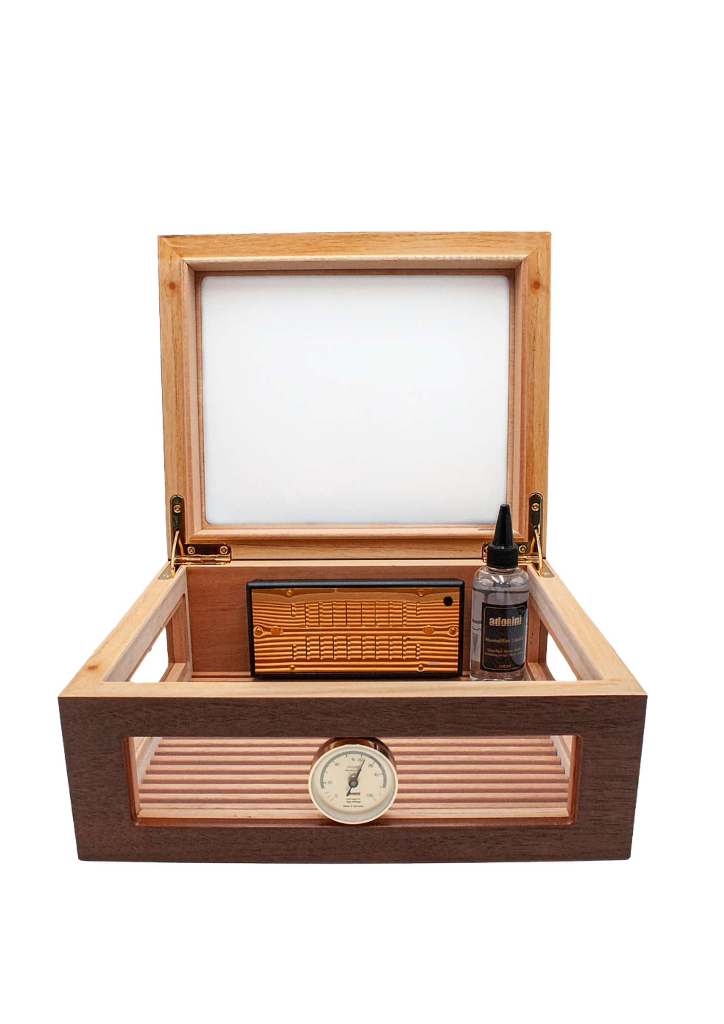 Humidor Adorini Treviso Walnut Deluxe