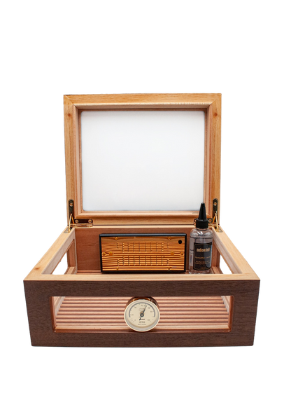 Humidor Adorini Treviso Walnut Deluxe