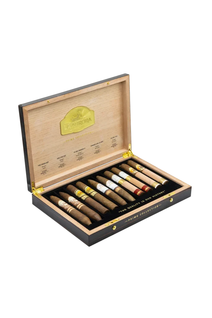 Coffret La Aurora Prime Collection, édition limitée de 10 cigares