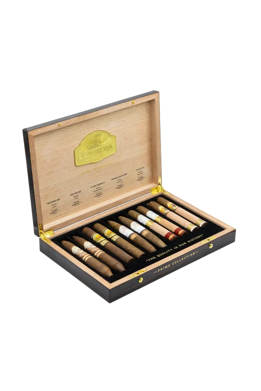 Coffret La Aurora Prime Collection, édition limitée de 10 cigares