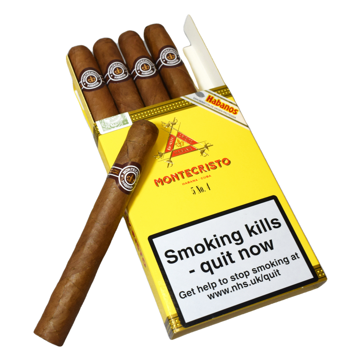 Montecristo No.4 (boîte de 5) – cigare cubain