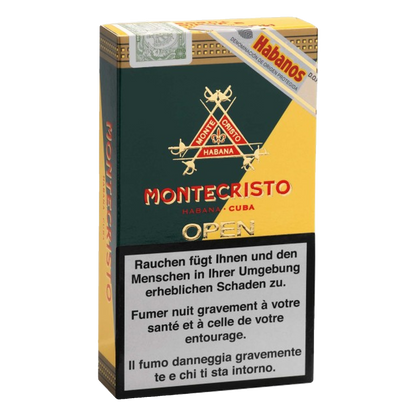 Montecristo Open Junior T (étui de 3) – cigare cubain