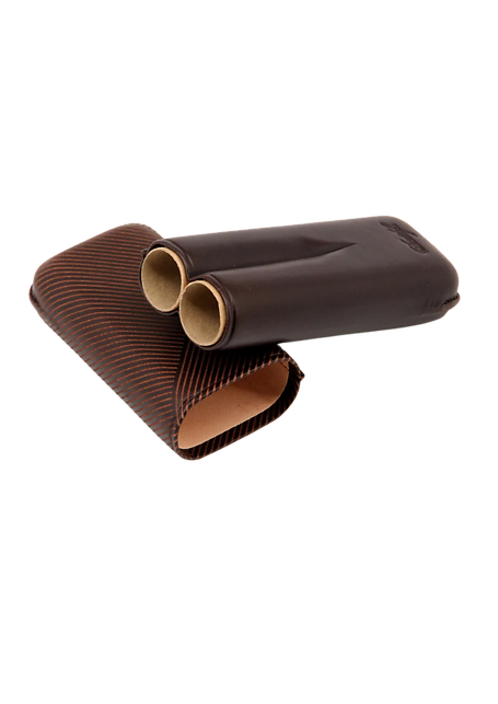 Davidoff Etui R-2 Cuir Brun
